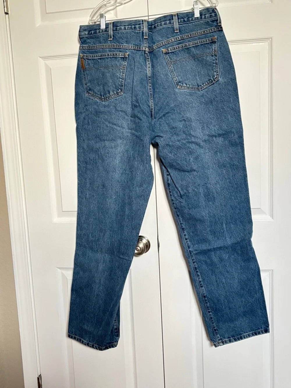Cinch Jeans Mens 38x34 Straight Leg Blue Denim Western Cowboy Workwear